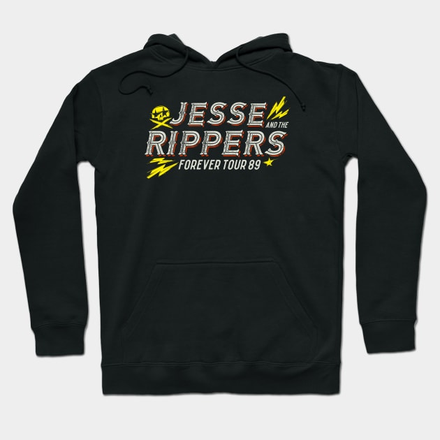 Jesse and the rippers, Full House Hoodie by idjie